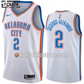 Oklahoma City Thunder Shai Gilgeous-Alexander 2 Nike 2019-2020 Association Edition Lasten Pelipaidat Swingman